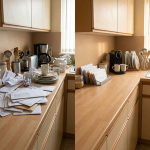 Kitchen Zone Optimization System — Small Space Counter Organization & Micro-Habit Tracker