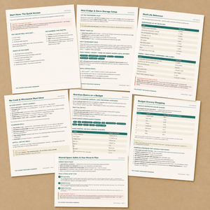 The Student Provisions Handbook: Your Essential Guide to Dorm Food Storage and Nutrition