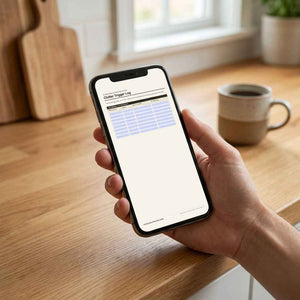 Kitchen Zone Optimization System — Small Space Counter Organization & Micro-Habit Tracker