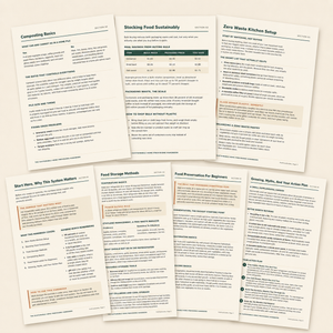 The Sustainable Home Provisions Handbook: A Zero Waste Self Sufficiency Guide for the Home